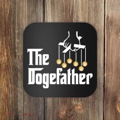 The Dogefather Coaster
