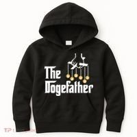 The Dogefather Kids Hoodie thumb 0