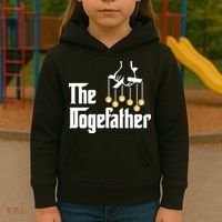The Dogefather Kids Hoodie thumb 3