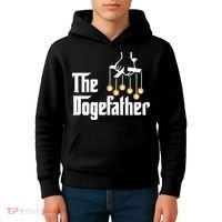 The Dogefather Kids Hoodie thumb 4