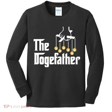 The Dogefather Kids Long Sleeve Shirt