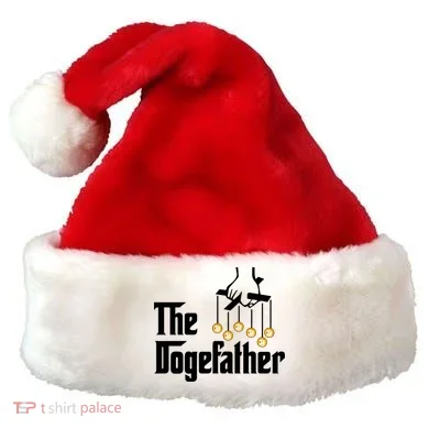 The Dogefather Santa Hat
