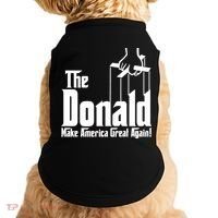 The Donald Make America Great Again! President Trump Spoof Doggie Tank thumb 0