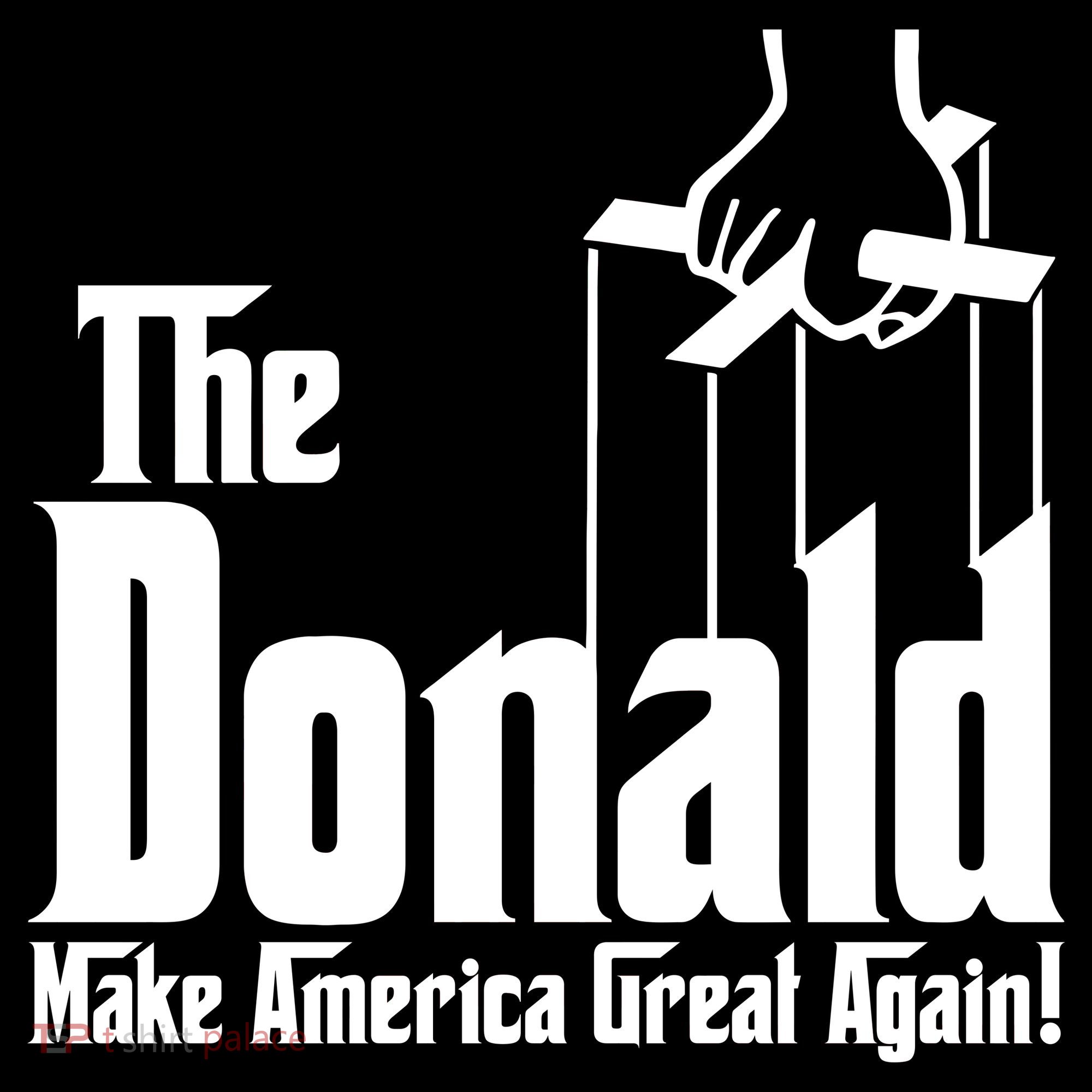 The Donald Make America Great Again! President Trump Spoof Long Sleeve Shirt