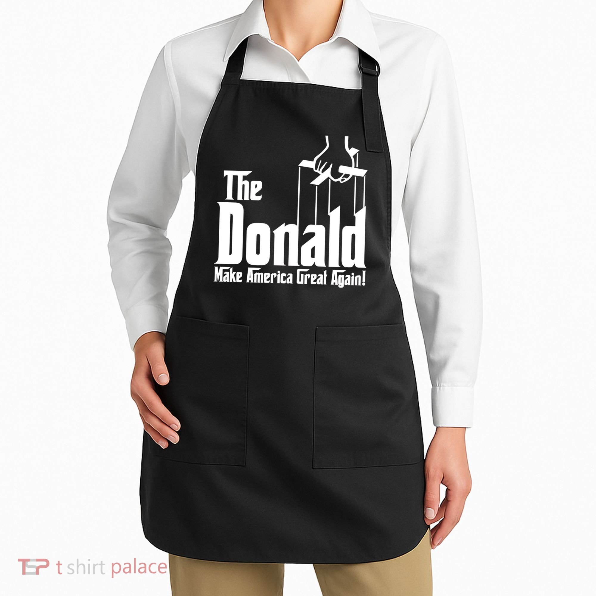 The Donald Make America Great Again! President Trump Spoof Apron