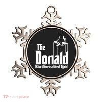 The Donald Make America Great Again! President Trump Spoof Ornament thumb 0