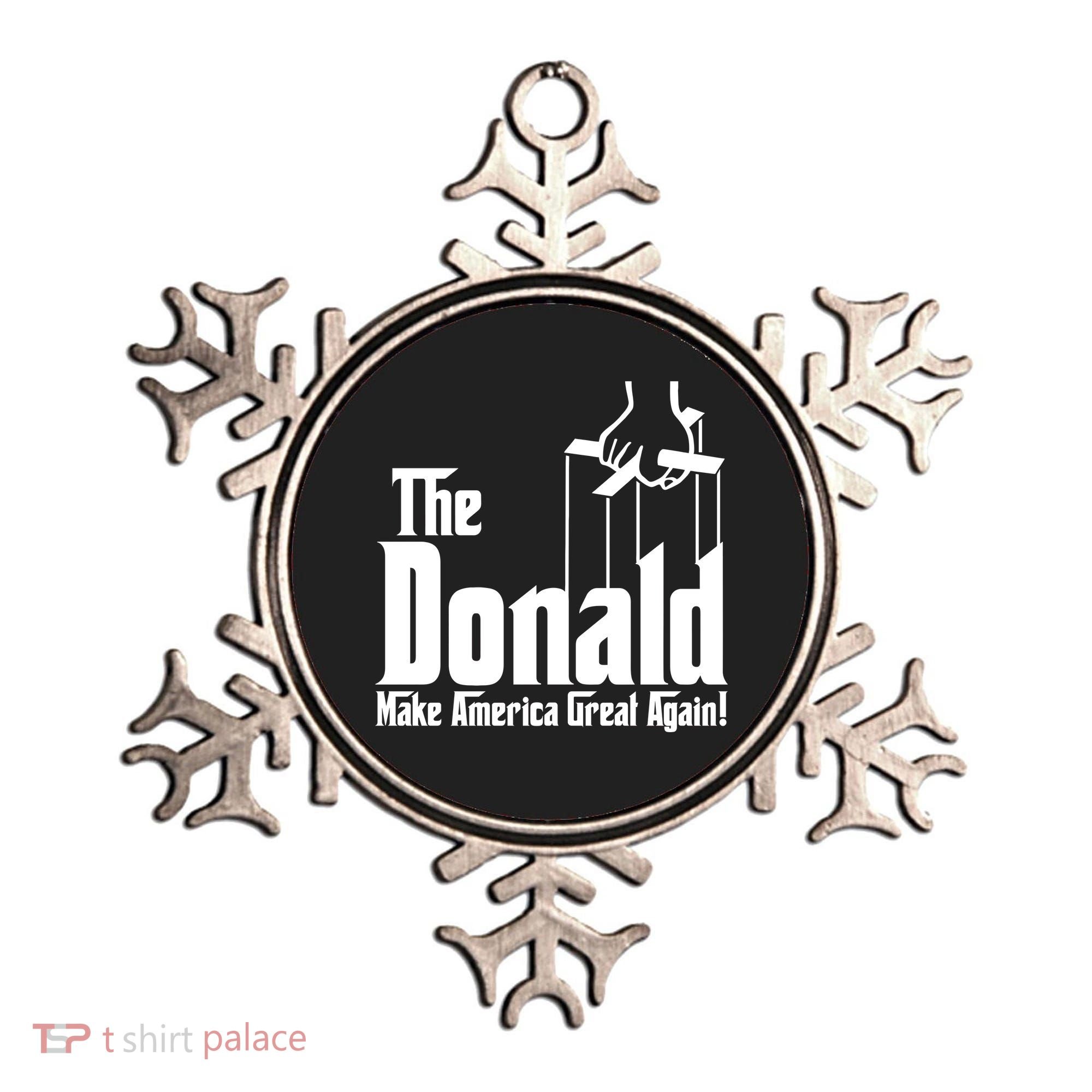 The Donald Make America Great Again! President Trump Spoof Ornament
