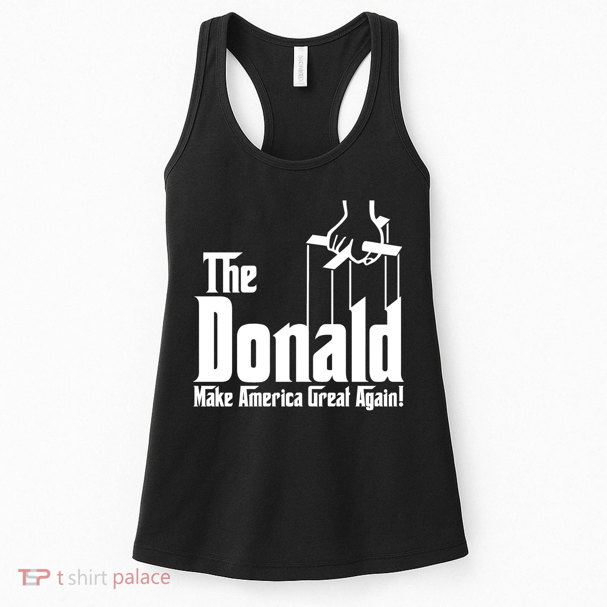 The Donald Make America Great Again! President Trump Spoof Women's Tank Top