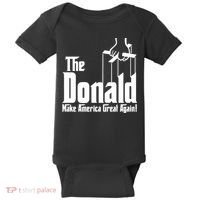 The Donald Make America Great Again! President Trump Spoof Baby Bodysuit thumb 0