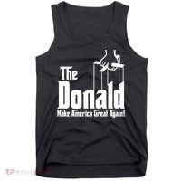 The Donald Make America Great Again! President Trump Spoof Tank Top thumb 0