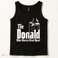 The Donald Make America Great Again! President Trump Spoof Tank Top thumb 2