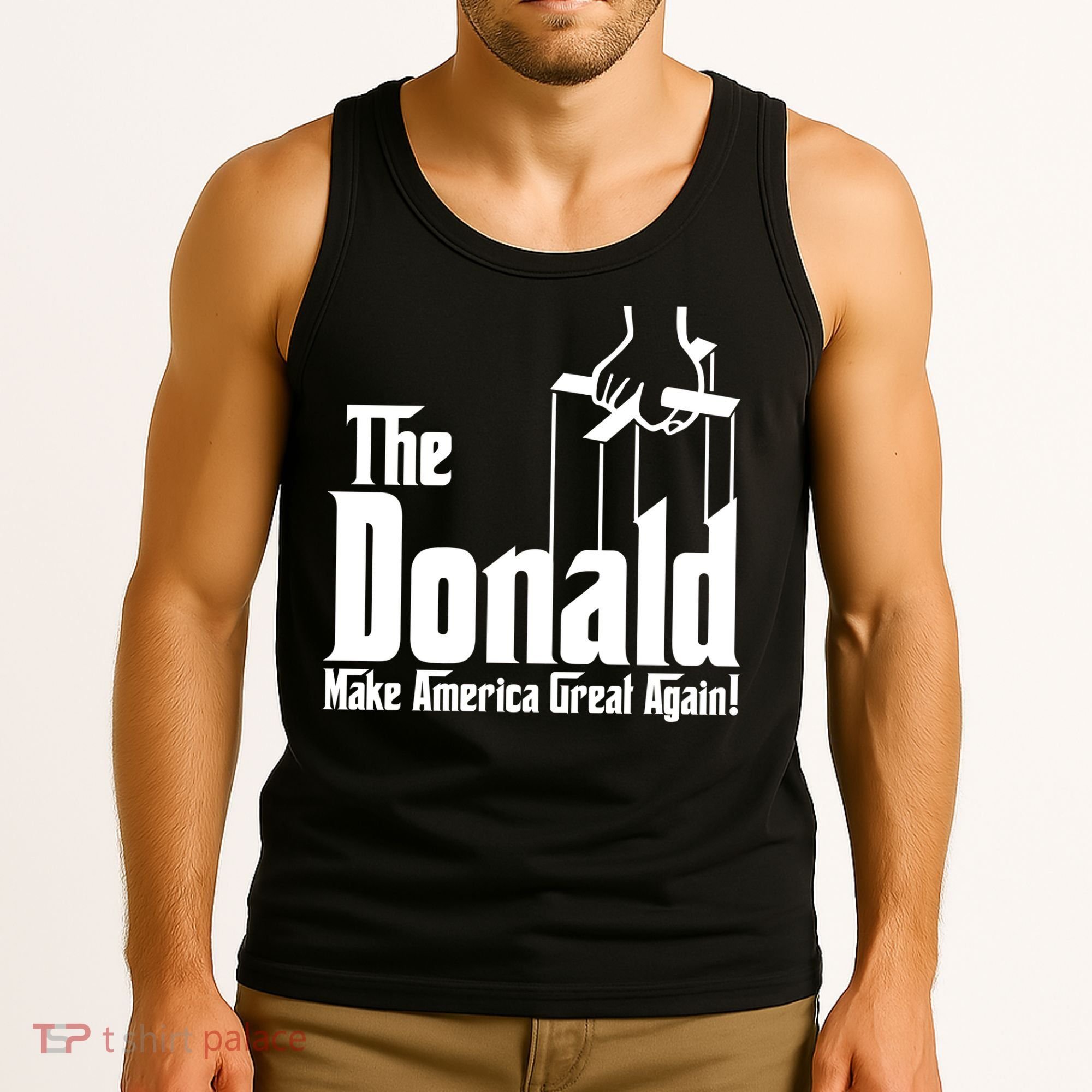 The Donald Make America Great Again! President Trump Spoof Tank Top