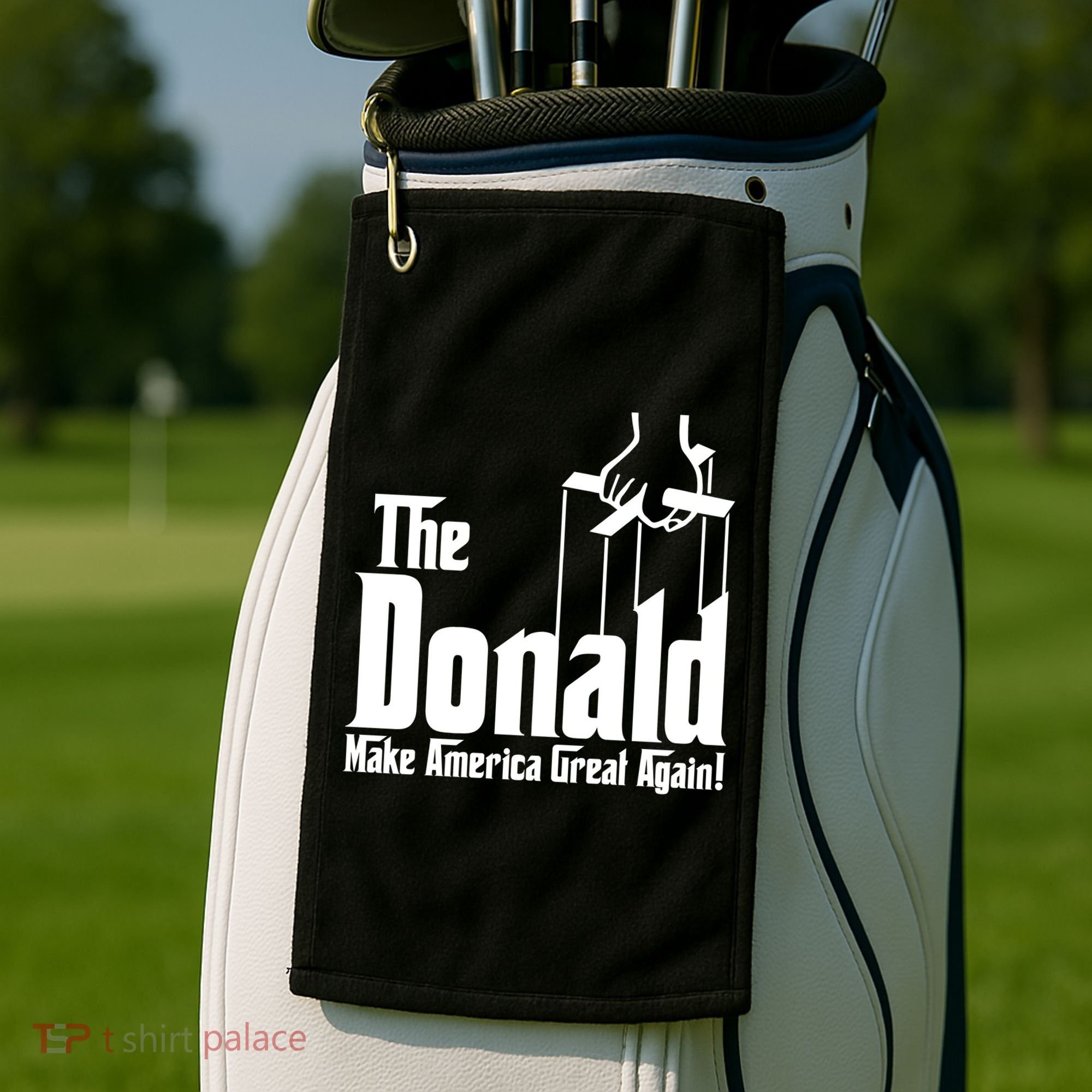 The Donald Make America Great Again! President Trump Spoof Golf Towel