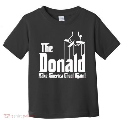 The Donald Make America Great Again! President Trump Spoof Toddler T-Shirt