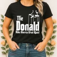 The Donald Make America Great Again! President Trump Spoof Women's T-Shirt thumb 2
