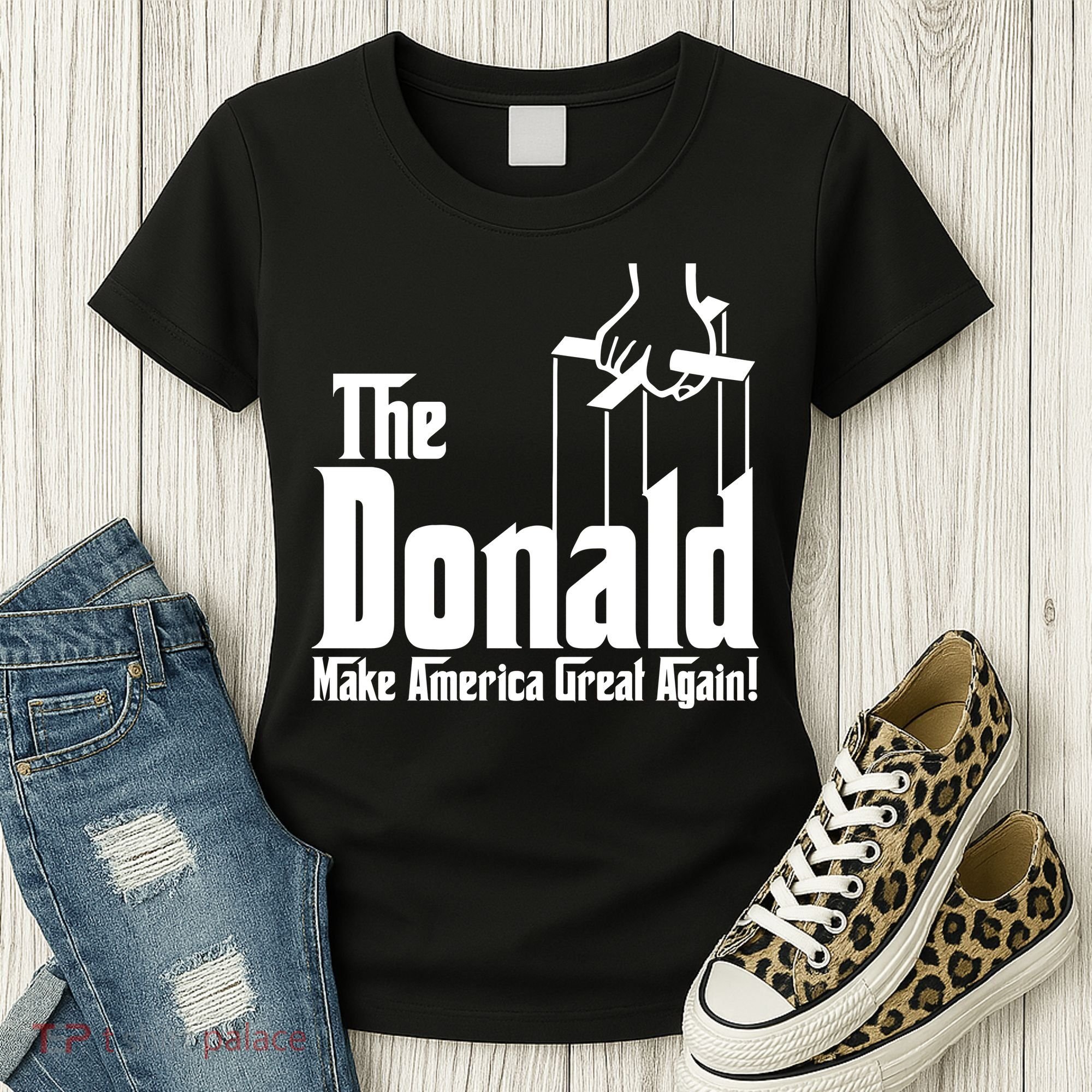 The Donald Make America Great Again! President Trump Spoof Women's T-Shirt