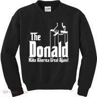 The Donald Make America Great Again! President Trump Spoof Kids Sweatshirt thumb 0