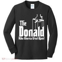 The Donald Make America Great Again! President Trump Spoof Kids Long Sleeve Shirt thumb 0