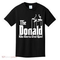 The Donald Make America Great Again! President Trump Spoof Kids T-Shirt thumb 0