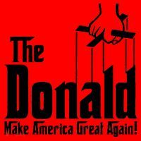 The Donald Make America Great Again! President Trump Spoof Santa Hat thumb 1