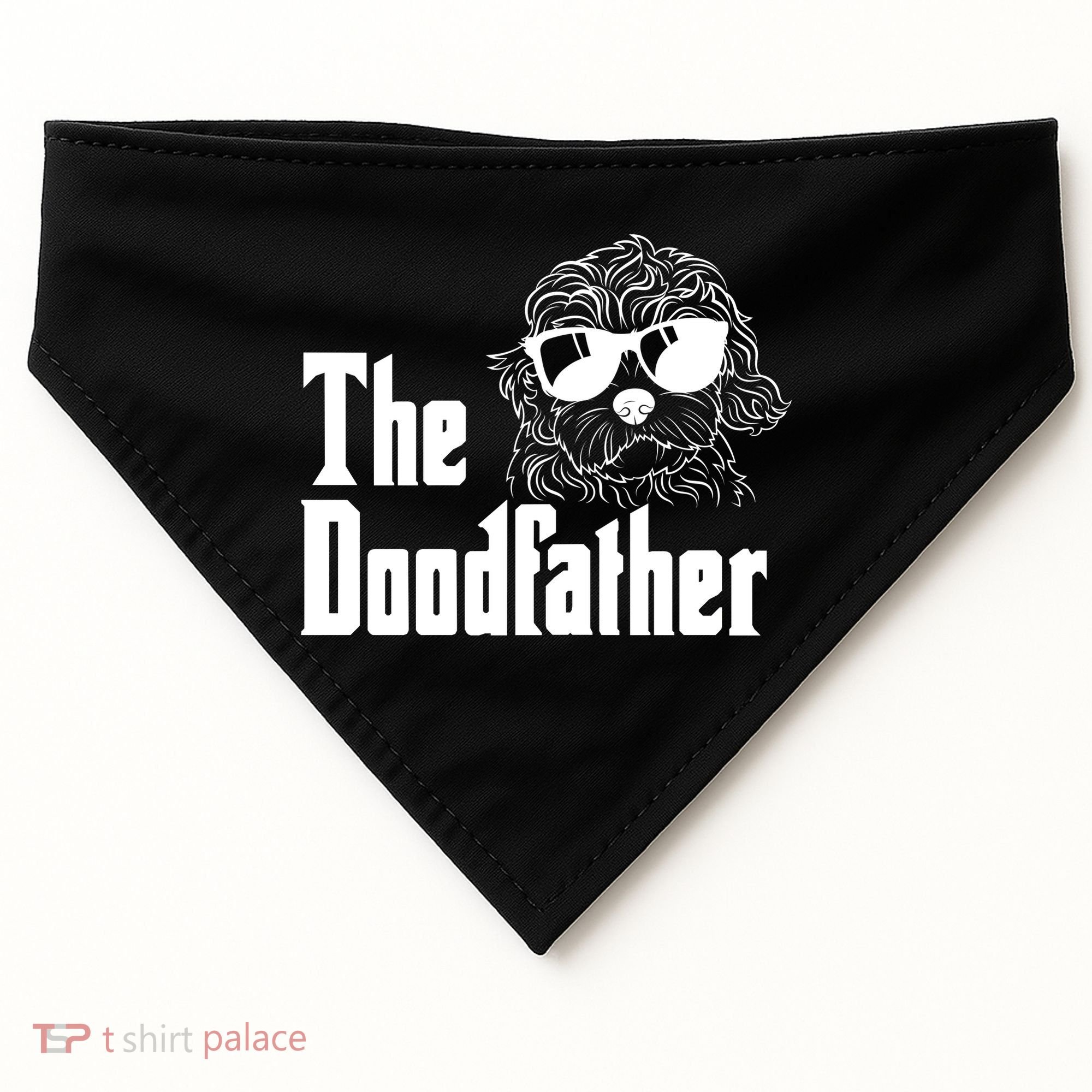 The Doodfather Doodle Dad USA-Made Doggie Bandana