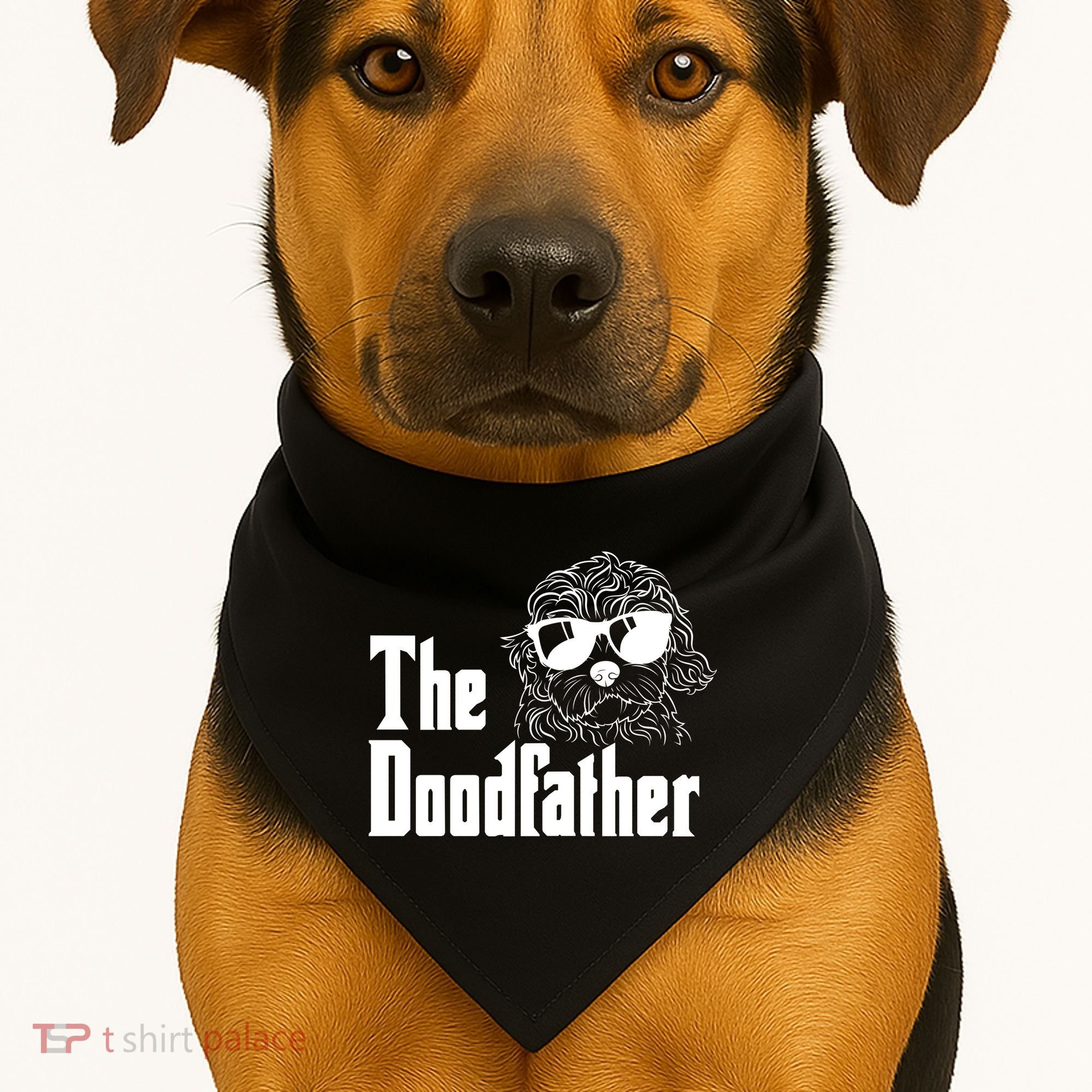 The Doodfather Doodle Dad USA-Made Doggie Bandana