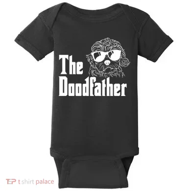 The Doodfather Doodle Dad Baby Bodysuit