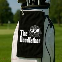 The Doodfather Doodle Dad Golf Towel thumb 2