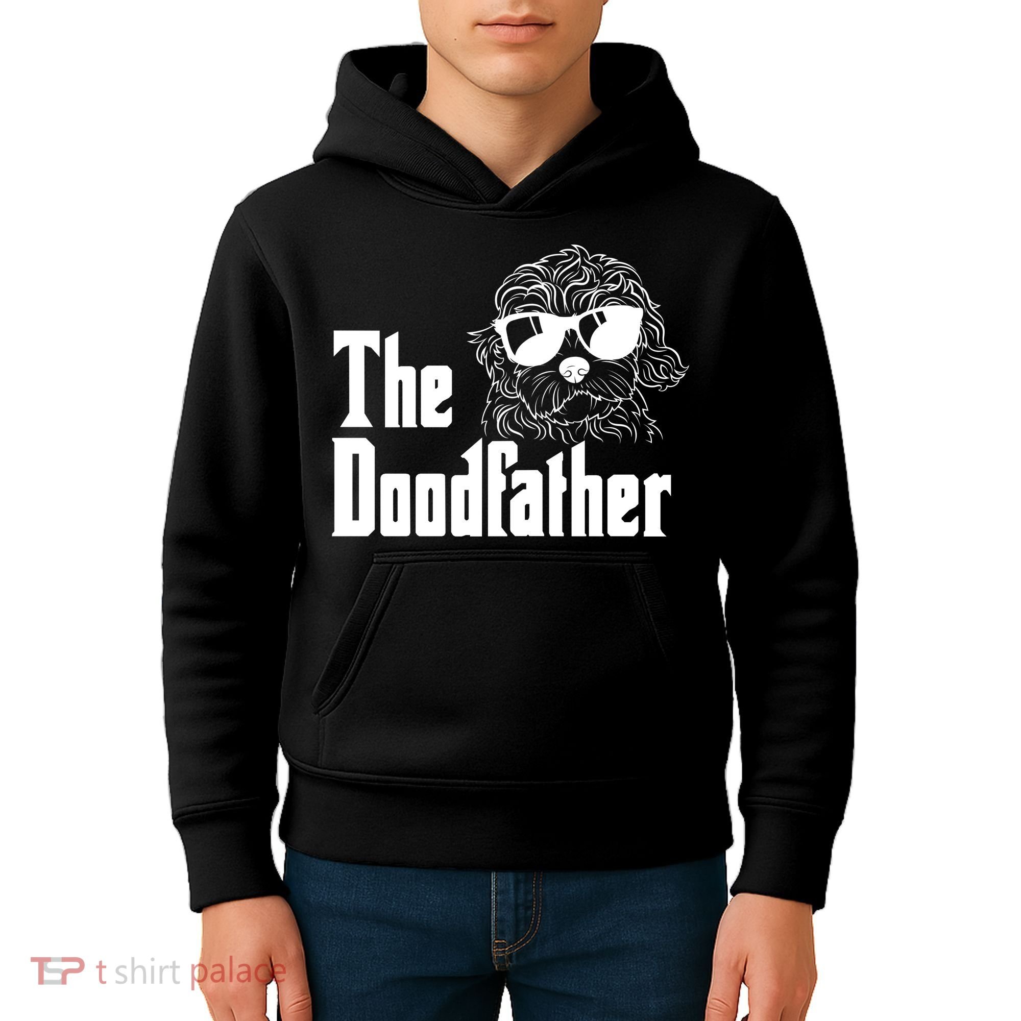 The Doodfather Doodle Dad Kids Hoodie