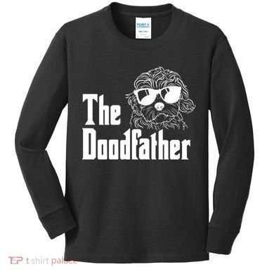 The Doodfather Doodle Dad Kids Long Sleeve Shirt