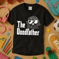 The Doodfather Doodle Dad Kids T-Shirt thumb 3
