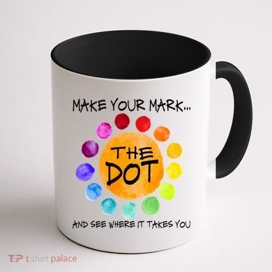 The Dot - Make Your Mark  Coffee Mug back