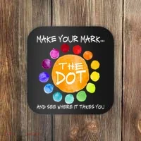 The Dot - Make Your Mark Coaster thumb 0