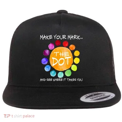 The Dot - Make Your Mark  Flat Bill Trucker Hat