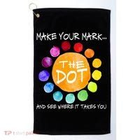 The Dot - Make Your Mark  Golf Towel thumb 0