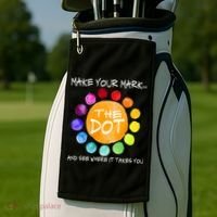 The Dot - Make Your Mark  Golf Towel thumb 2