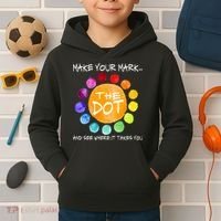 The Dot - Make Your Mark  Kids Hoodie thumb 2