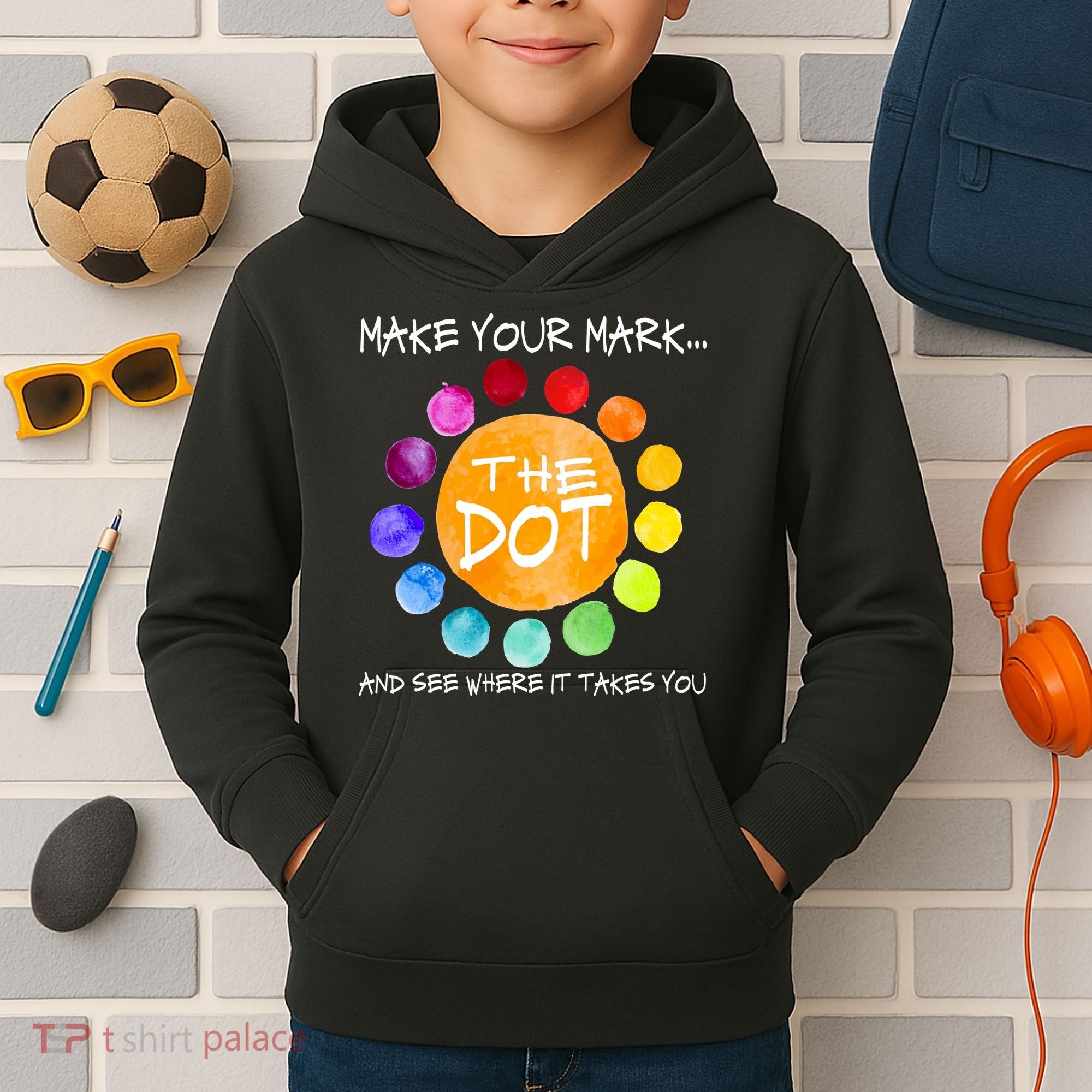 The Dot - Make Your Mark  Kids Hoodie