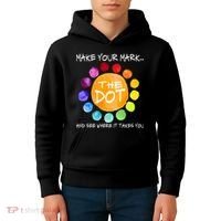 The Dot - Make Your Mark  Kids Hoodie thumb 4