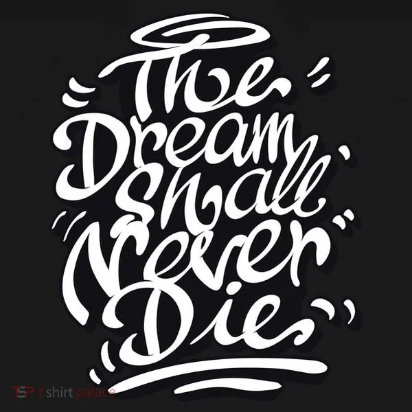The Dream Shall Never Die Doggie Tank