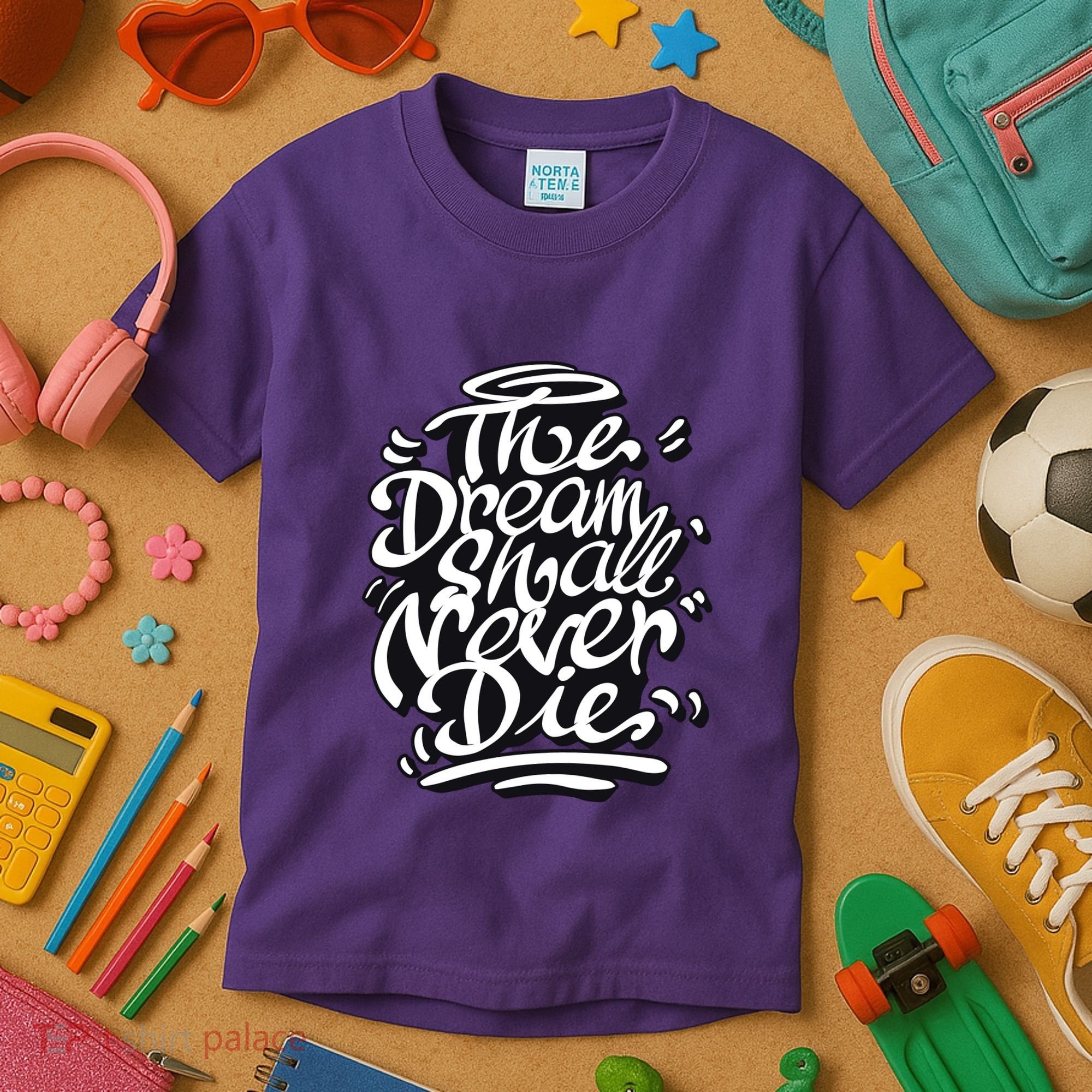 The Dream Shall Never Die Kids T-Shirt