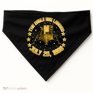The Eagle Has Landed July 20 1969 USA-Made Doggie Bandana