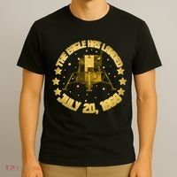 The Eagle Has Landed July 20 1969 T-Shirt thumb 3