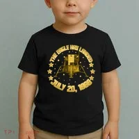 The Eagle Has Landed July 20 1969 Toddler T-Shirt thumb 2