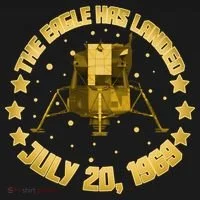 The Eagle Has Landed July 20 1969 Toddler T-Shirt thumb 4