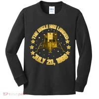The Eagle Has Landed July 20 1969 Kids Long Sleeve Shirt thumb 0