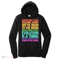 The Earth Isn't Flat Stand Up For Science Women's Hoodie thumb 0