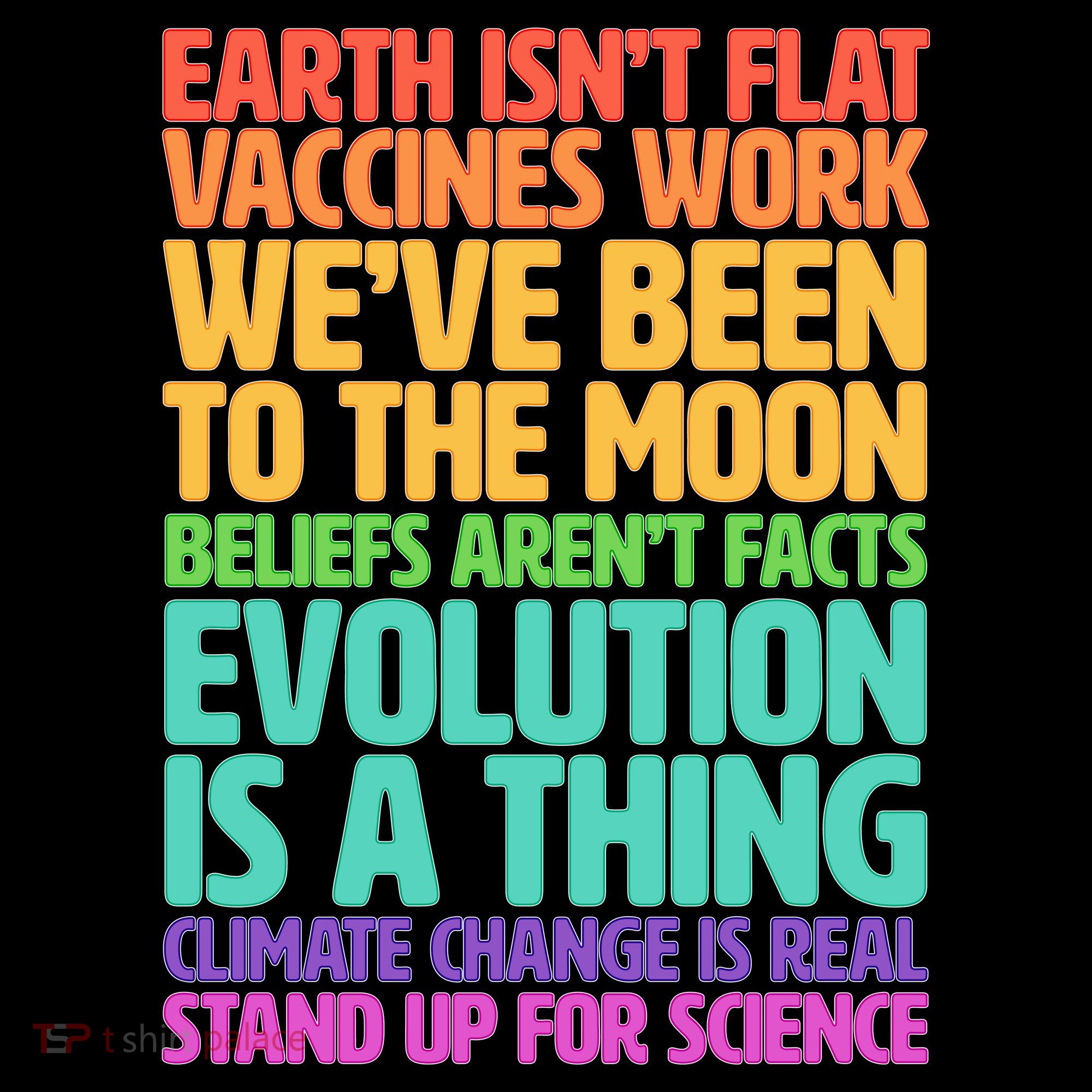 The Earth Isn't Flat Stand Up For Science Visor