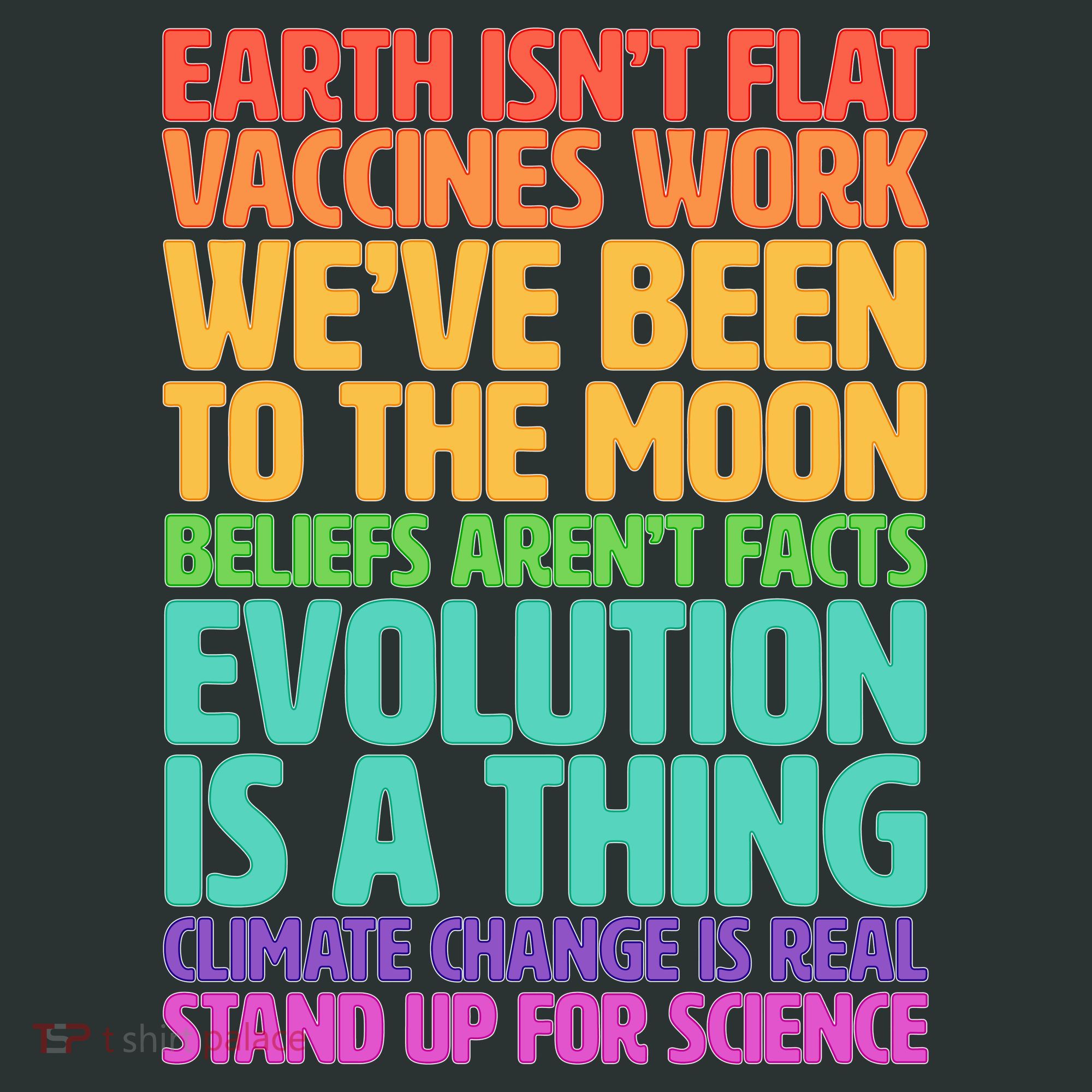 The Earth Isn't Flat Stand Up For Science Mousepad