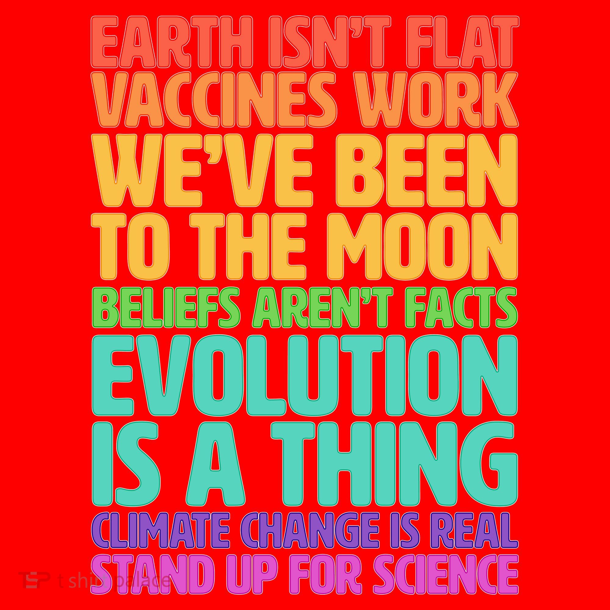 The Earth Isn't Flat Stand Up For Science Santa Hat